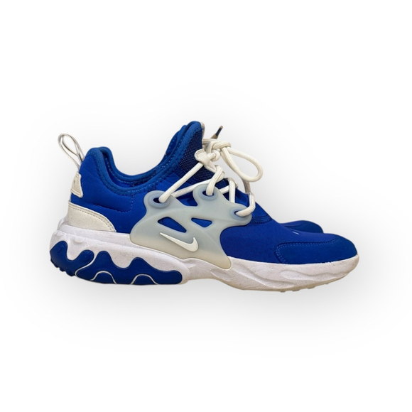 Nike Other - Nike React Presto Hyper Royal/White-Black-Volt BQ4002-400 Youth Sz 5Y​​